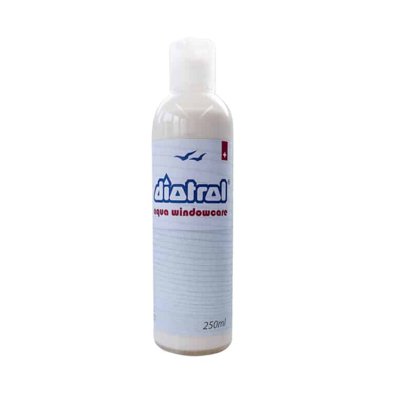 Diotrol Aqua Windowcare ist ein wässriges Auffrischungs- und Pflegemittel für Fenster.